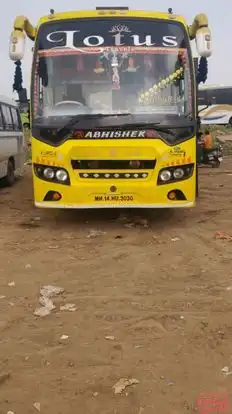 Abhishek Tours and Travels Bus-Front Image