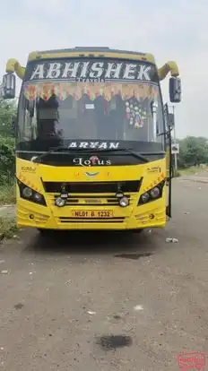 Abhishek Tours and Travels Bus-Front Image