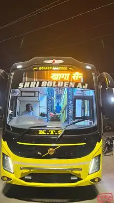 Golden Tour And Travels Bus-Front Image