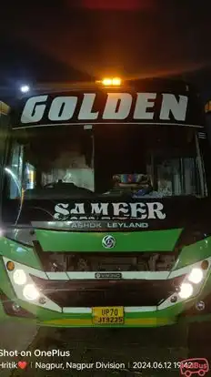 Golden Tour And Travels Bus-Front Image