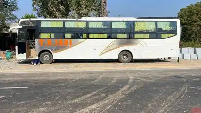 T.R. JANI TRAVELS Bus-Side Image