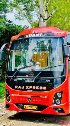 Raj Travel Bus-Front Image