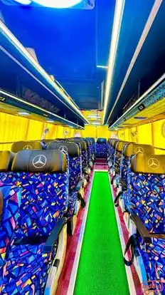 Raj Travel Bus-Seats layout Image