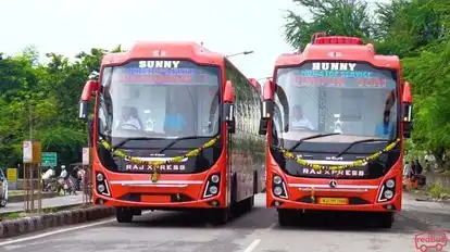 Raj Travel Bus-Front Image