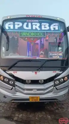 Apurba Travels Bus-Front Image