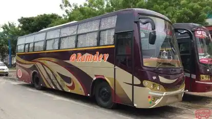 Jay Ramdev Travels Bus-Side Image