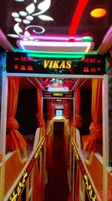 Vikas Travels Mandla Bus-Seats layout Image