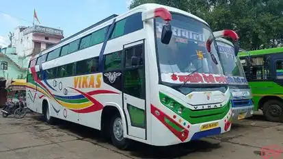 Vikas Travels Mandla Bus-Side Image