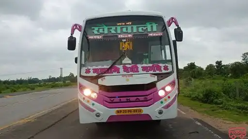 Vikas Travels Mandla Bus-Front Image