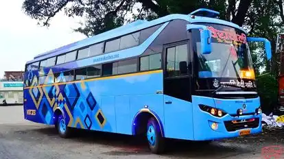 Vikas Travels Mandla Bus-Side Image