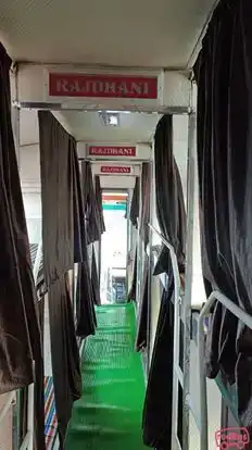 Rajhdahni travels  Bus-Seats layout Image