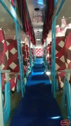 H R Travels Bus-Seats layout Image