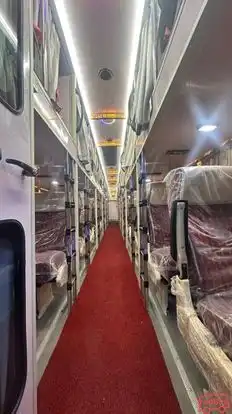 H R Travels Bus-Seats layout Image