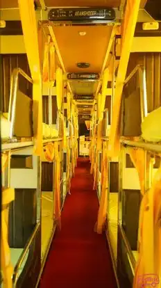 Manish Travels Bus-Seats layout Image