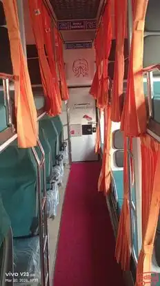 Bhole Shankar Bus-Seats layout Image