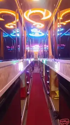 Pooja Travels Bus-Seats layout Image