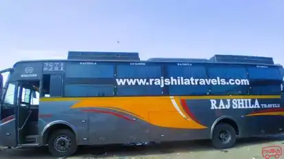 Raj Shila Travels Bus-Side Image