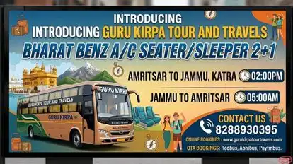 Guru Kirpa Tour And Travels Bus-Front Image