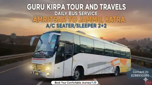 Guru Kirpa Tour And Travels Bus-Front Image