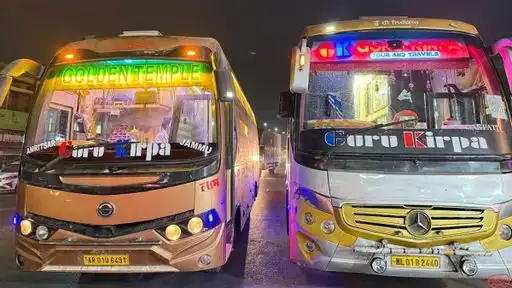 Guru Kirpa Tour And Travels Bus-Front Image