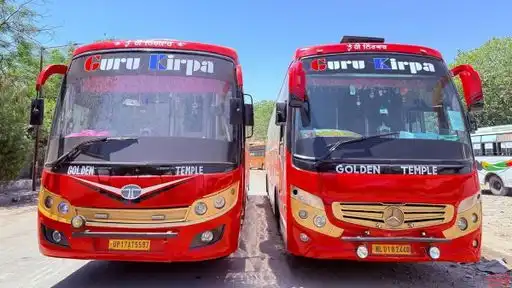 Guru Kirpa Tour And Travels Bus-Front Image