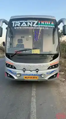 Tranzindia Travels Bus-Front Image