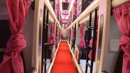 Tranzindia Travels Bus-Seats layout Image