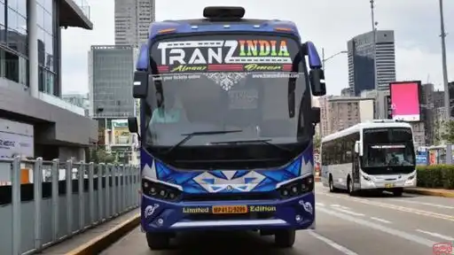 Tranzindia Travels Bus-Front Image