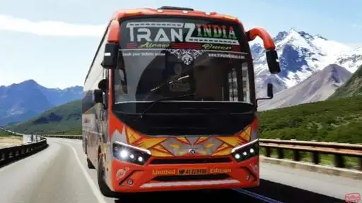 Tranzindia Travels Bus-Front Image