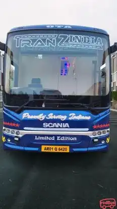 Tranzindia Travels Bus-Front Image