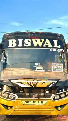 Biswal Galaxy Tours and Travels Bus-Front Image