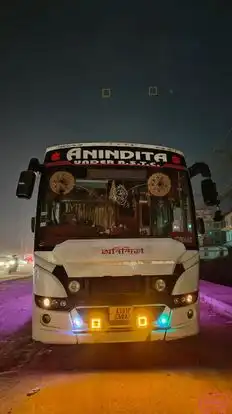 Anindita Travels Bus-Front Image