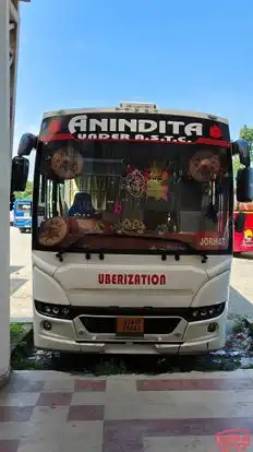 Anindita Travels Bus-Front Image