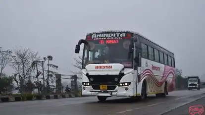 Anindita Travels Bus-Front Image