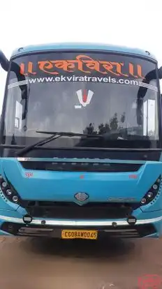 Muktai Travels Bus-Front Image