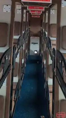Muktai Travels Bus-Seats layout Image
