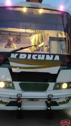Krishna Travels Gwalior Bus-Front Image