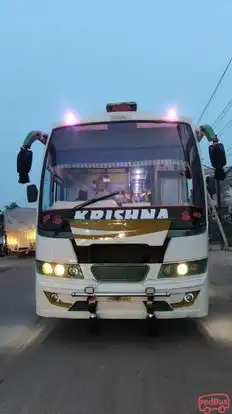 Krishna Travels Gwalior Bus-Front Image