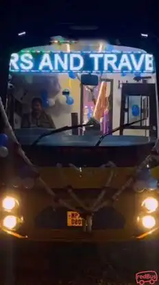 Krishna Travels Gwalior Bus-Front Image