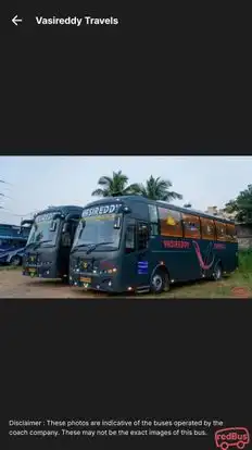 Vasireddy Travels Bus-Side Image