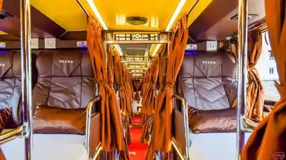 Go Tour Travels and Holidays Bus-Seats layout Image