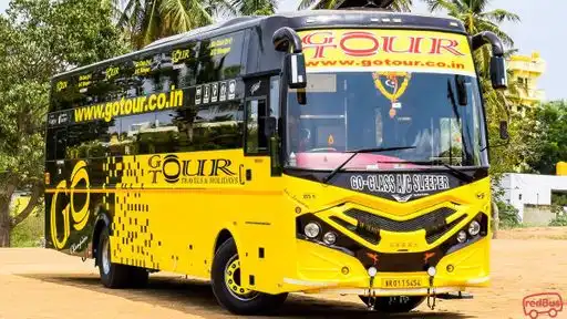 Go Tour Travels and Holidays Bus-Front Image
