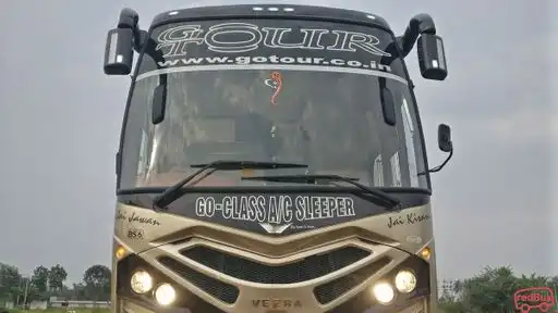 Go Tour Travels and Holidays Bus-Front Image