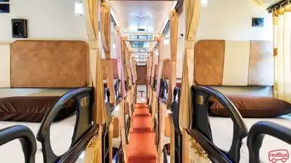 Go Tour Travels and Holidays Bus-Seats layout Image