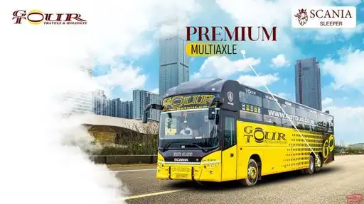 Go Tour Travels and Holidays Bus-Front Image