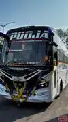 New Pooja Travels BRP Bus-Front Image