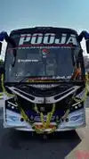 New Pooja Travels BRP Bus-Front Image