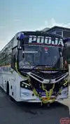 New Pooja Travels BRP Bus-Front Image