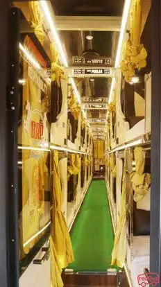 New Pooja Travels BRP Bus-Seats layout Image