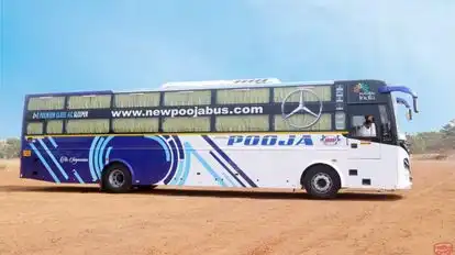 New Pooja Travels BRP Bus-Side Image